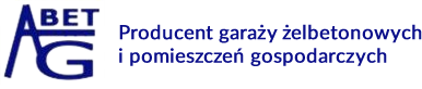 AG-BET - garaże betonowe — logo
